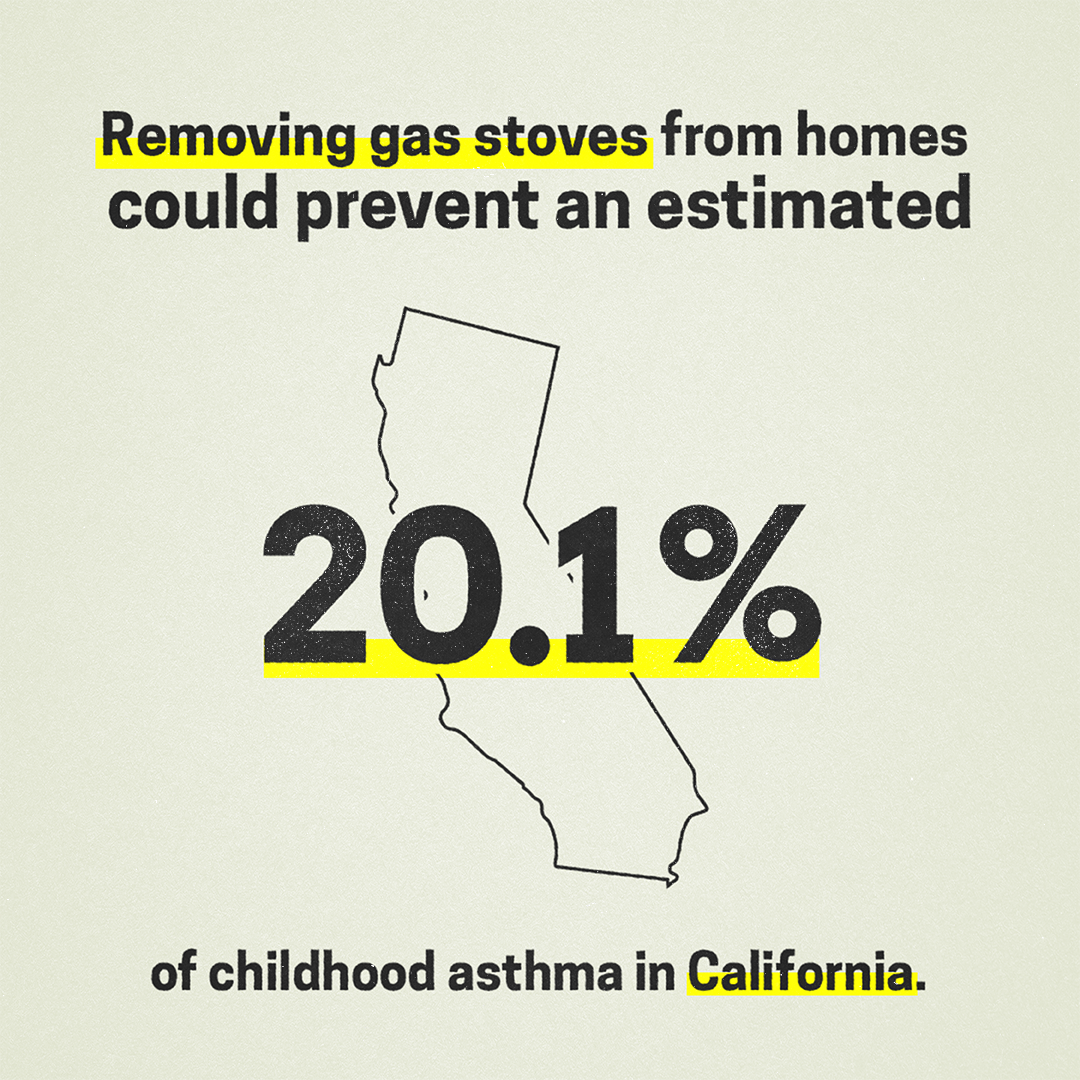 Removing gas stoves from homes could prevent 20% of childhood asthma in California
