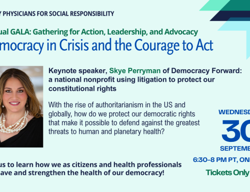 From the desk of Dr. Bob Gould—  How can we protect the health of our democracy?